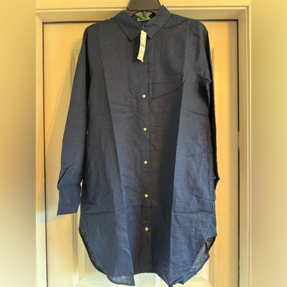 NWT - JCrew - Cotton Linen Tunic - Size S